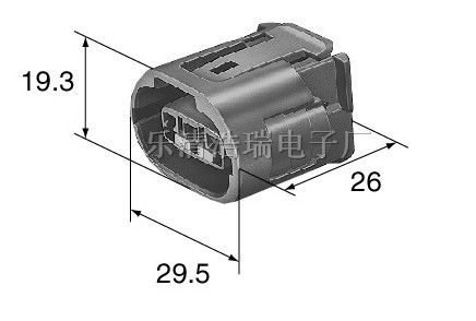 供应汽车连接器/胶壳/端子6189-0443住友SWS3芯连接器