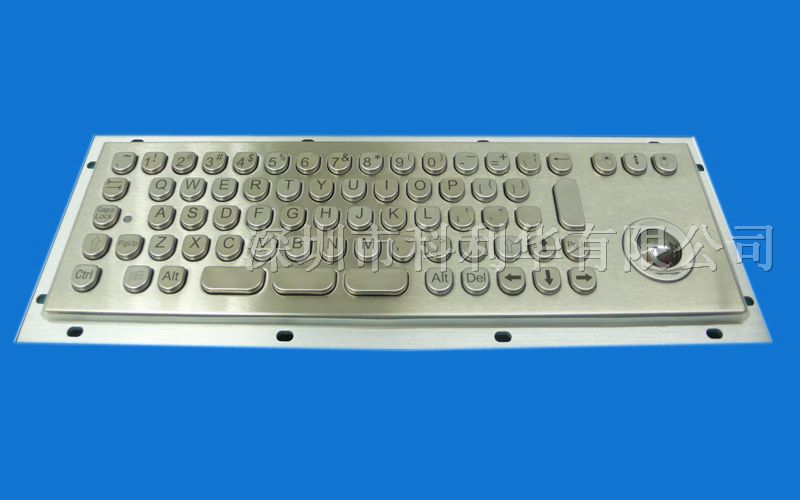 供应*长寿命金属PC键盘（304不锈钢材质，PCB线路)