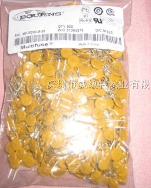 供应MF-R090 BOURNS自恢复保险丝