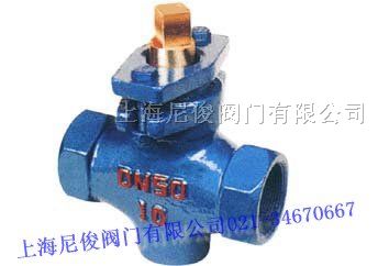供应上海尼俊阀门X13T-10C丝扣旋塞阀