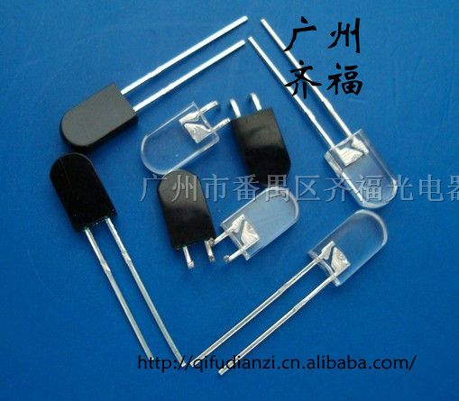广州齐福红外对管厂家供应游戏机触摸屏墓碑型红外对管