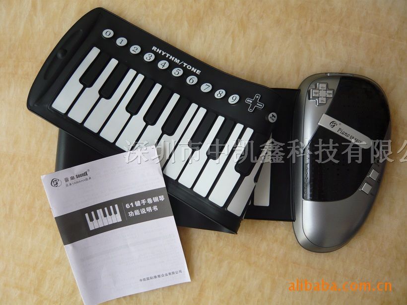 中凯鑫硅胶手卷钢琴产品规格特征