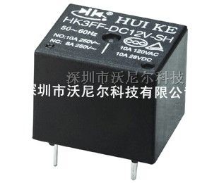 供应汇科继电器HK3FF-DC24V-SH