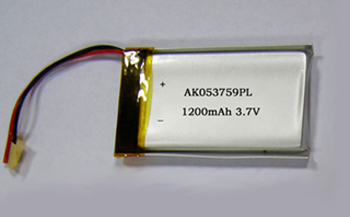 供应3.7V1200mah锂电池 聚合物锂电池503759供应商