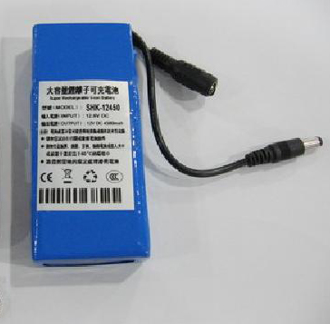 供应12V4000mah锂电池,12V4AH聚合物锂电池