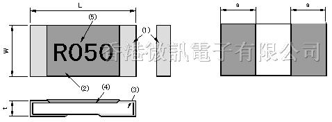 供应 YDS容易表面贴装的小型电流检测电阻