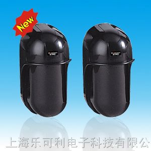 供应小巧型黑色外壳红外对射探测器