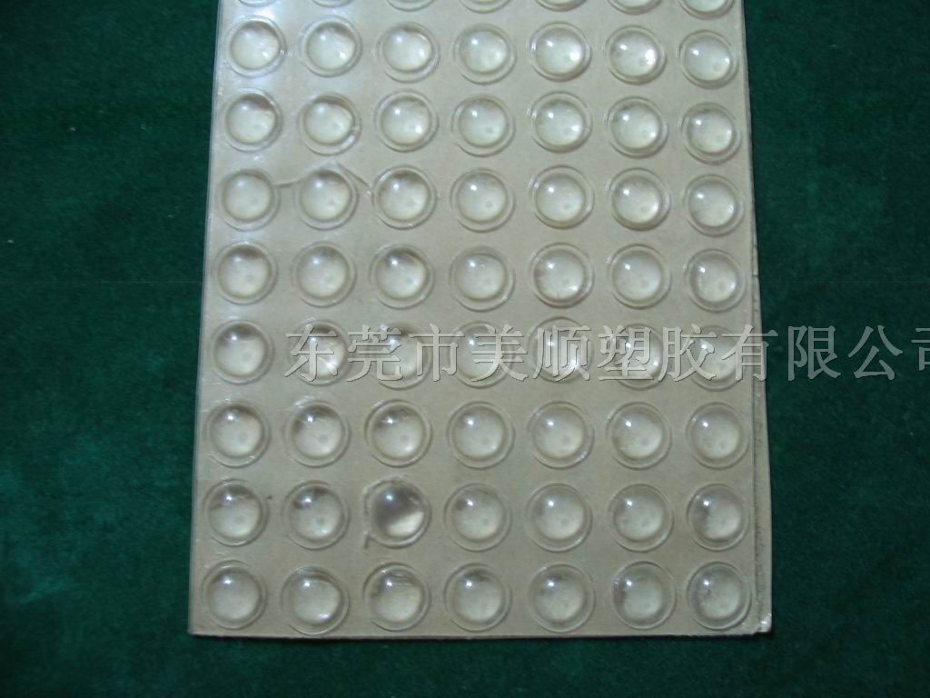 供应椭圆形透明脚垫