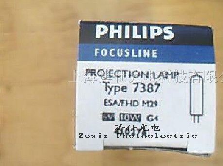 供应飞利浦卤素灯泡7387/6V10W