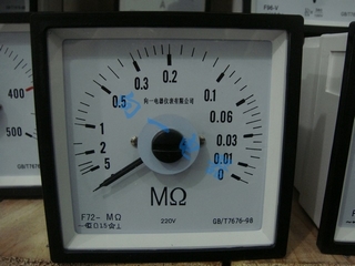 供应F72/Q72-MΩ  交流**缘电阻检测仪 72*72