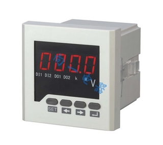 供应XY194U-3K1单排可编程电压数显表 80*80