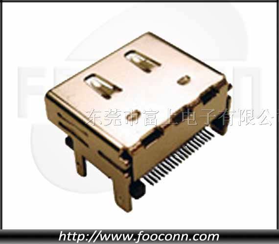 HDMI接口|HDMI 19P F SMT 外壳插板式