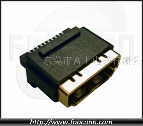 HDMI连接器|HDMI 19P F 焊线