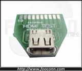 HDMI接口|HDMI D TYPE 测试转接头