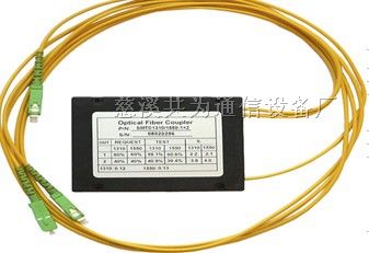 供应PLC光分路器微型式 PLC光纤分支器微型式 分配器
