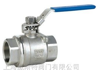 供应 不锈钢二片式球阀 Q11F不锈钢二片式球阀