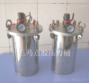 供应ZRL4压力表不锈钢压力桶500ML