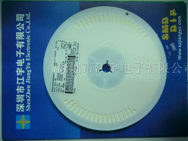 供应VISHAY钽电容 298D476X0004M2T/0603 47uf 4v