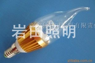 供应古镇可调光LED蜡烛灯,尖泡灯，拉尾灯泡