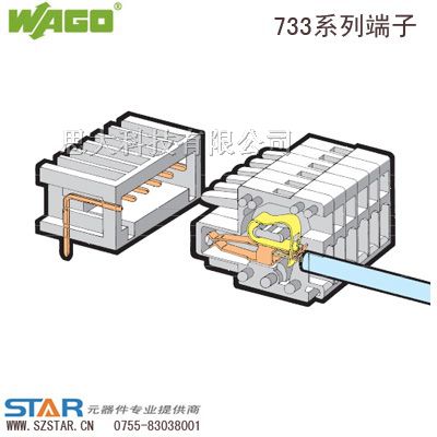 供应WAGO733多用途连接器