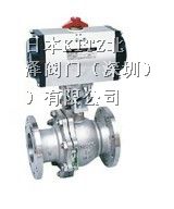 供应湖北气动法兰式球阀，日本*气动法兰式球阀