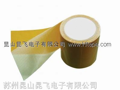 供应带离型纸双面网格玻璃纤维胶带