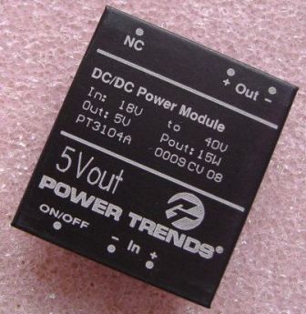 供应输入18-40VDC；输出5VDC_15W电源模块