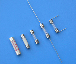 BGF,BGPφ4.5x15mm慢速快速单体双帽引线玻璃保险丝管
