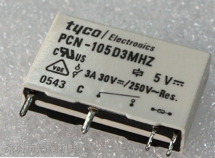 供应泰科继电器PCN-105D3MHZ