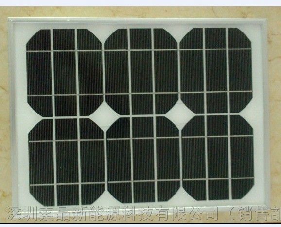 供应10瓦单晶 多晶太阳能电池板
