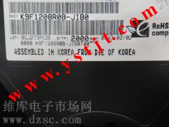 ӦK9F1208R0B-JIB0  samsung  